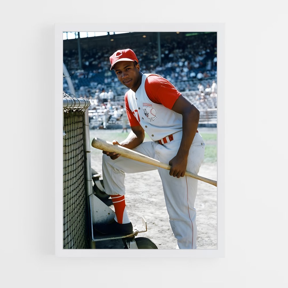 Poster Frank de robinson – affiche Baseball (vue 3)